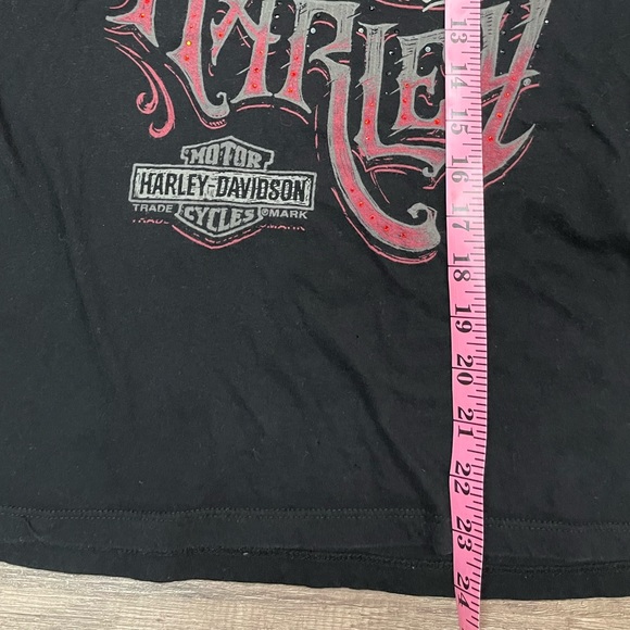 Harley Davidson Black Top Long Sleeve Graphic size large - Picture 5 of 5